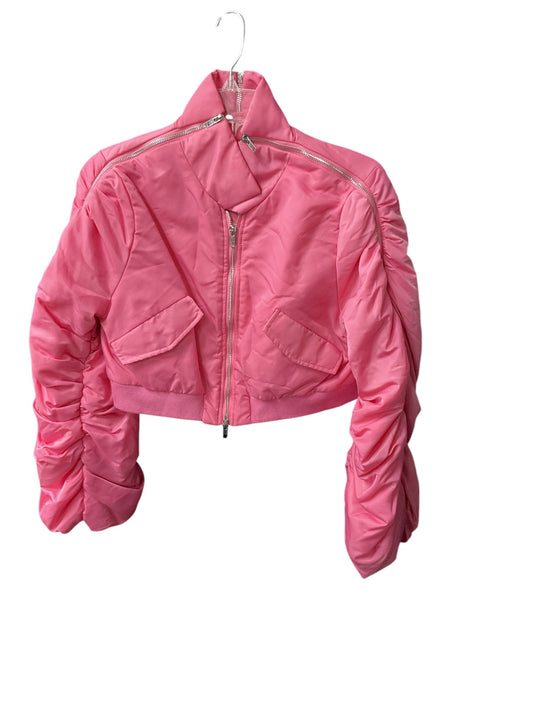 Jacket Puffer & Quilted By Clothes Mentor In Pink, Size: S