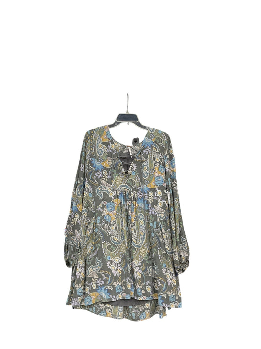 Dress Casual Midi By Free People In Floral Print, Size: L