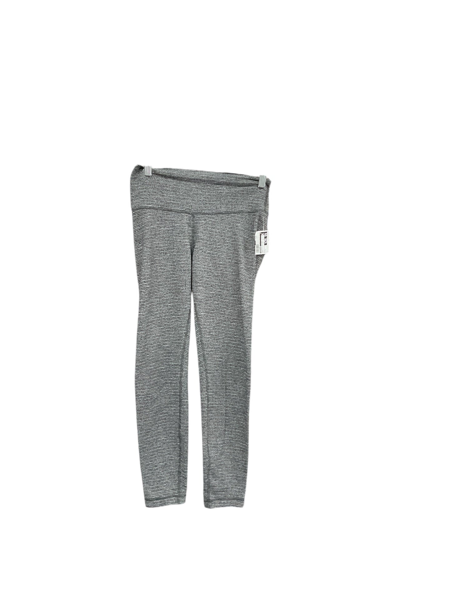 Athletic Leggings By Lululemon In Grey, Size: L