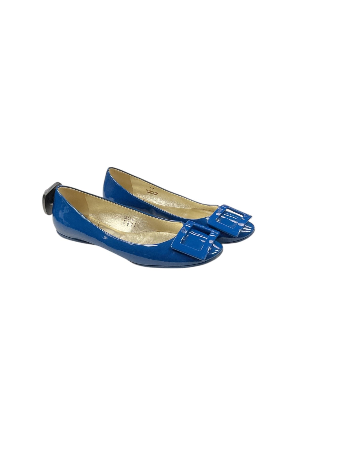 Shoes Flats By Roger Vivier In Blue, Size: 7