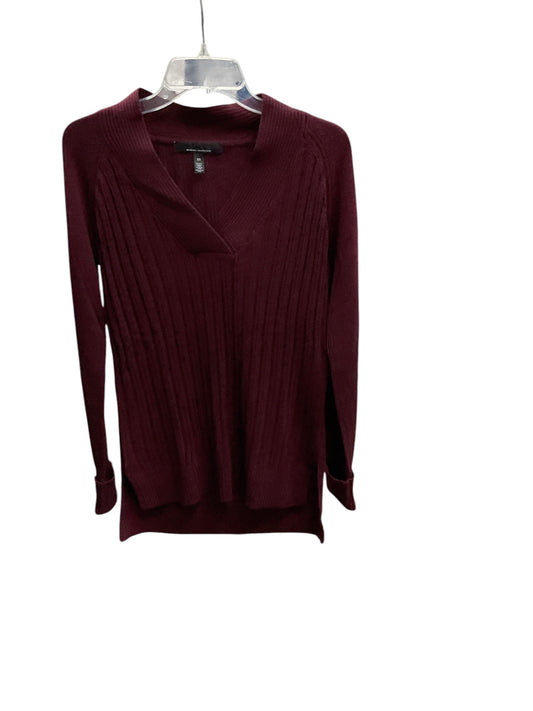 Sweater By White House Black Market In Purple & Red, Size: Xs