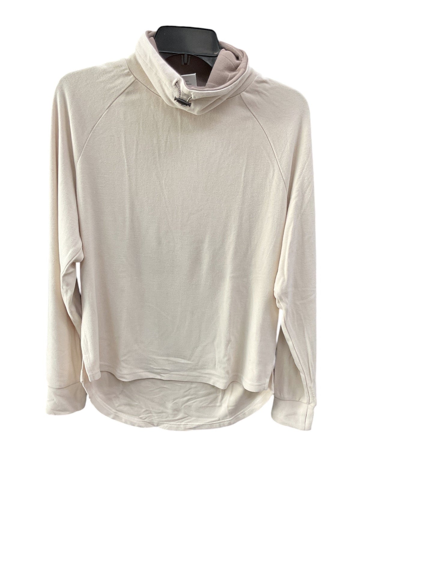 Athletic Sweatshirt Collar By Varley In Cream, Size: Xs