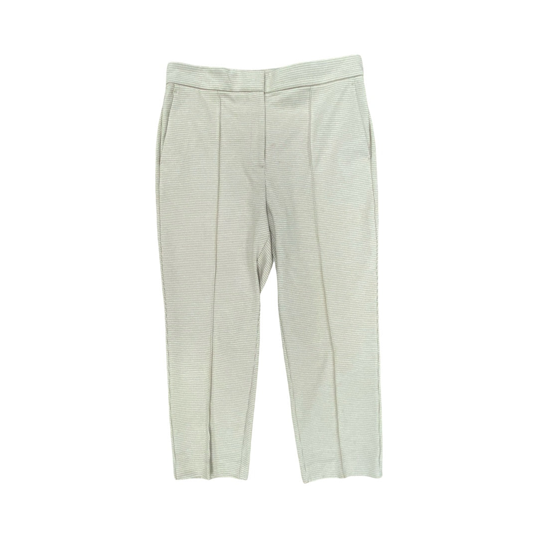 Pants Dress By Ann Taylor In Brown & White, Size:12P