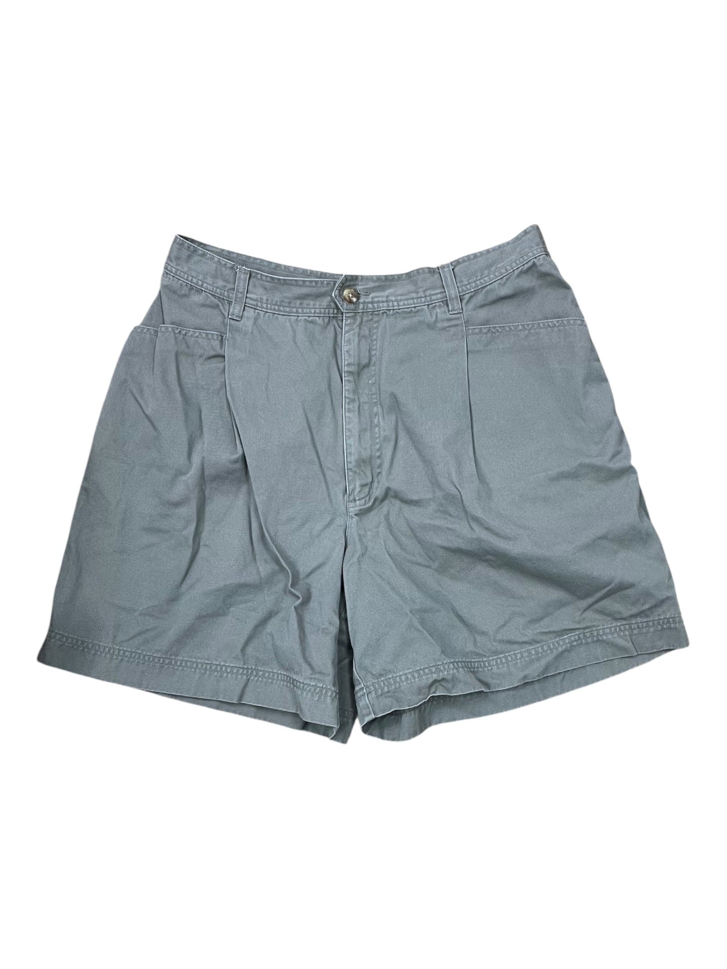 Shorts By Eddie Bauer In Green, Size:16