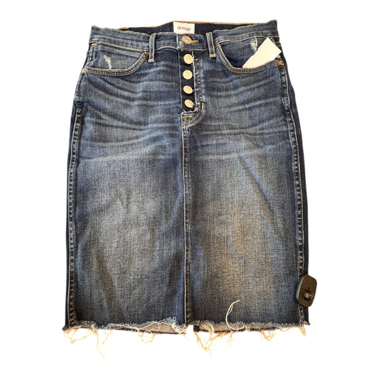 Skirt Midi By Hudson In Blue Denim, Size:4
