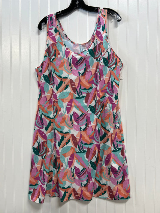 Dress Casual Midi By Reel Legends In Multi, Size:Xl