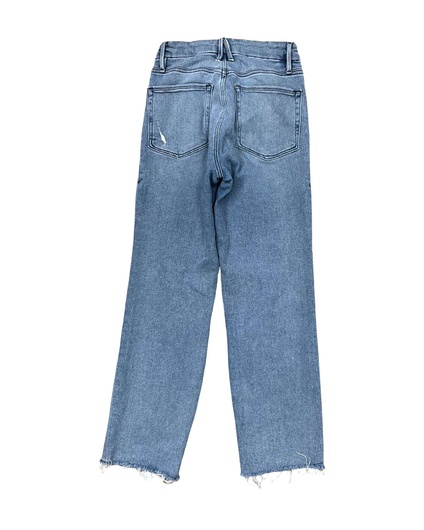 Jeans Boot Cut By Good American In Blue Denim, Size:2