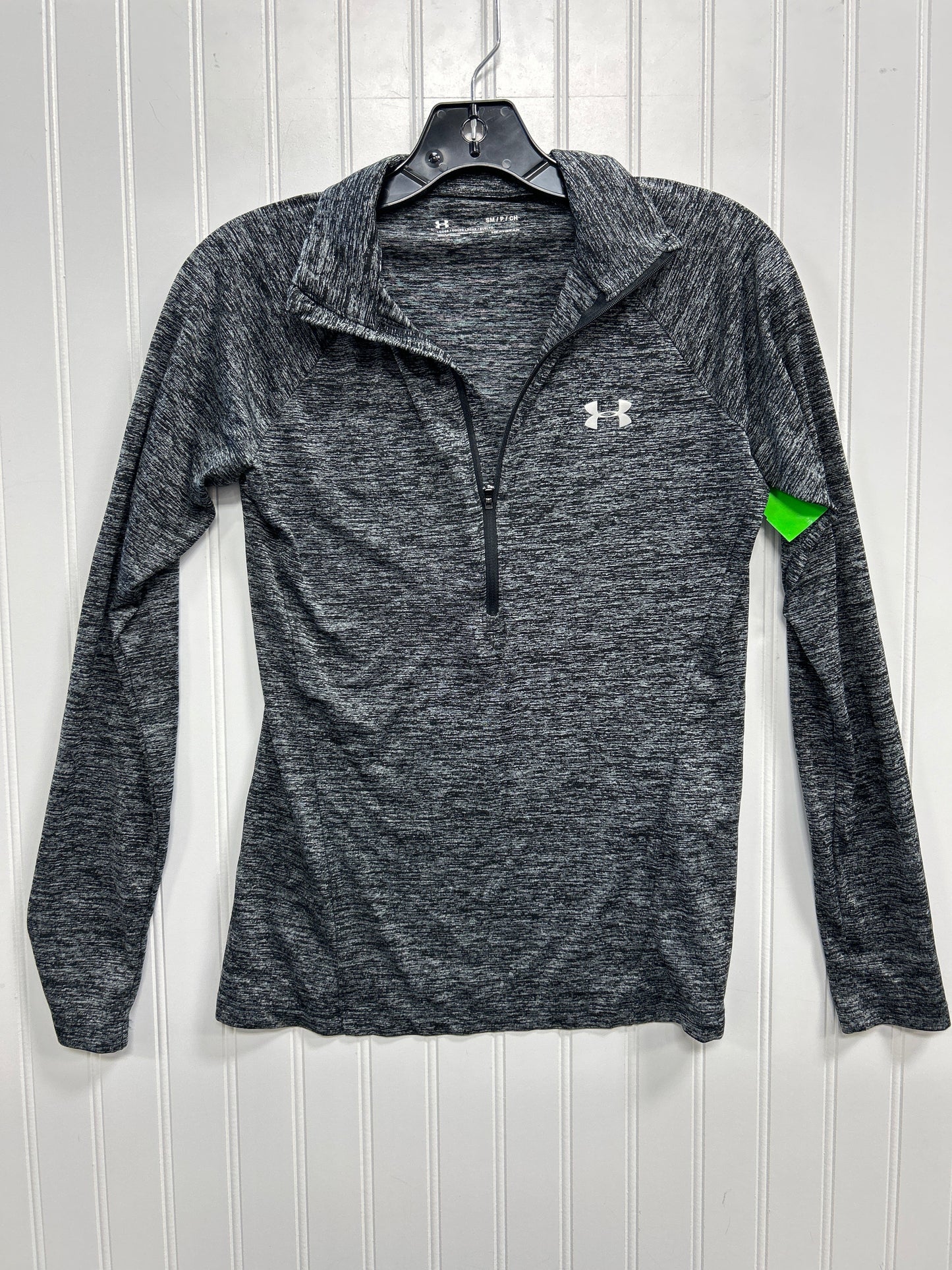 Athletic Jacket By Under Armour In Grey, Size:S