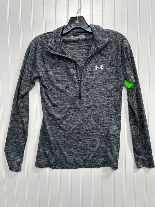 Athletic Jacket By Under Armour In Grey, Size:S