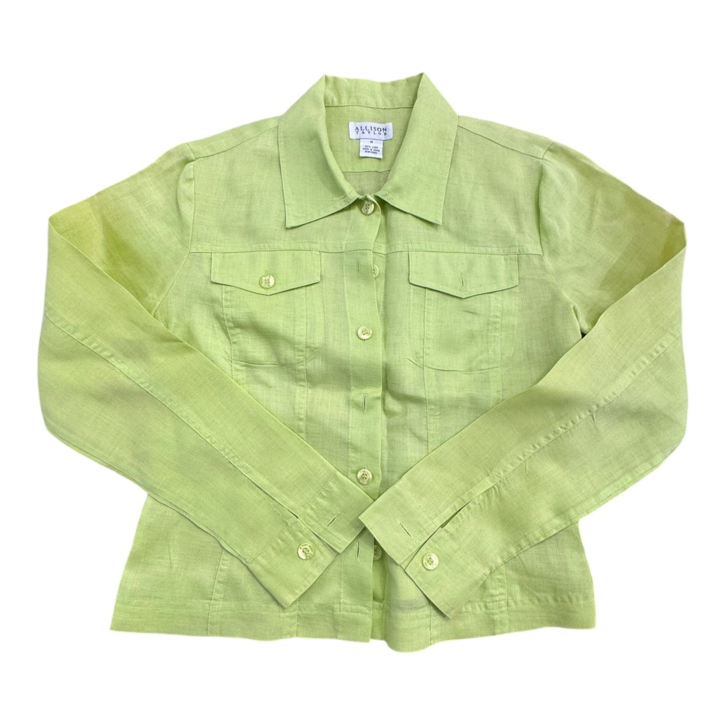 Top Ls By Allison Taylor In Green, Size:M