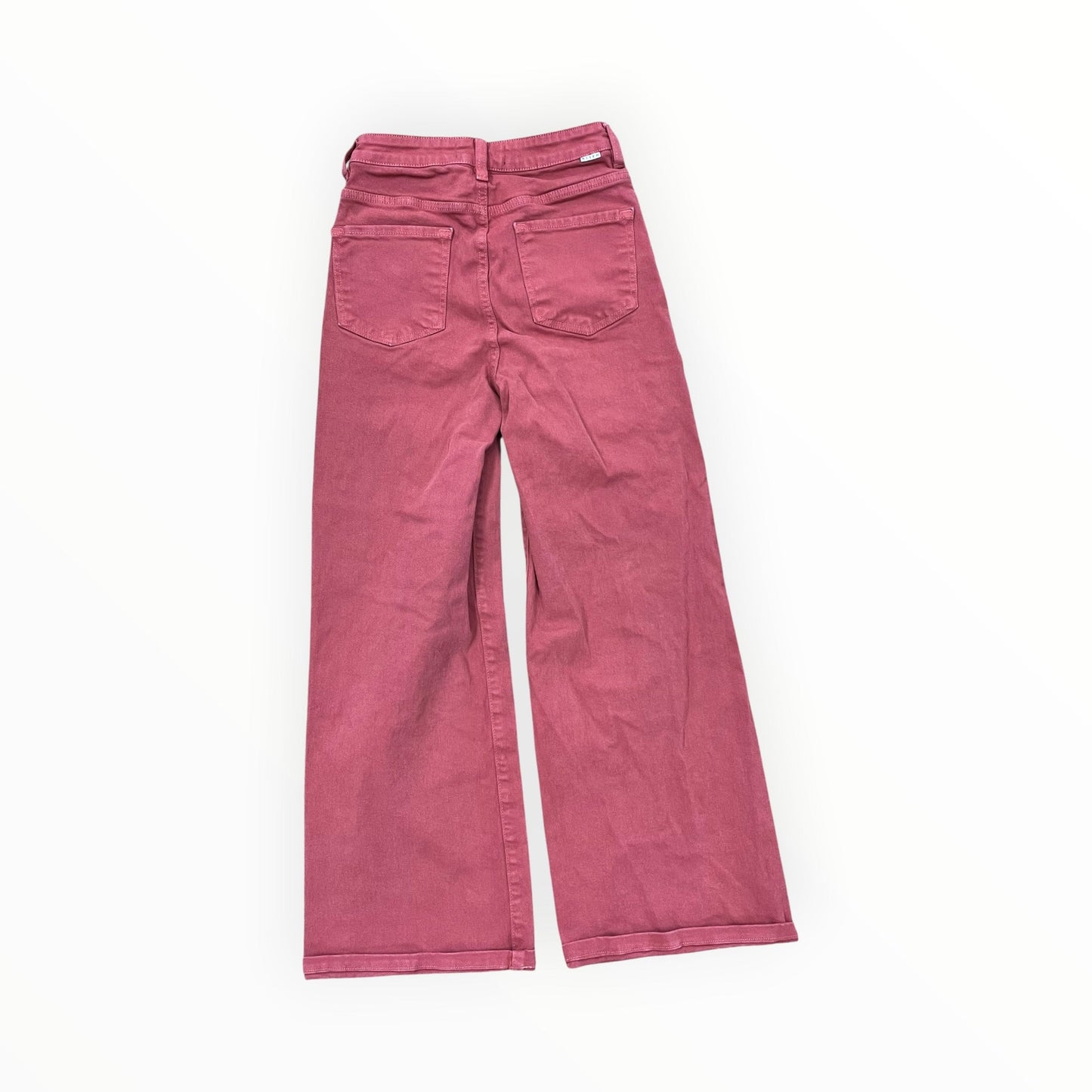 Jeans Wide Leg By Clothes Mentor In Red, Size:4