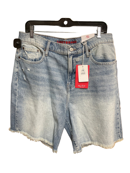 Shorts By Lucky Brand In Blue Denim, Size:12