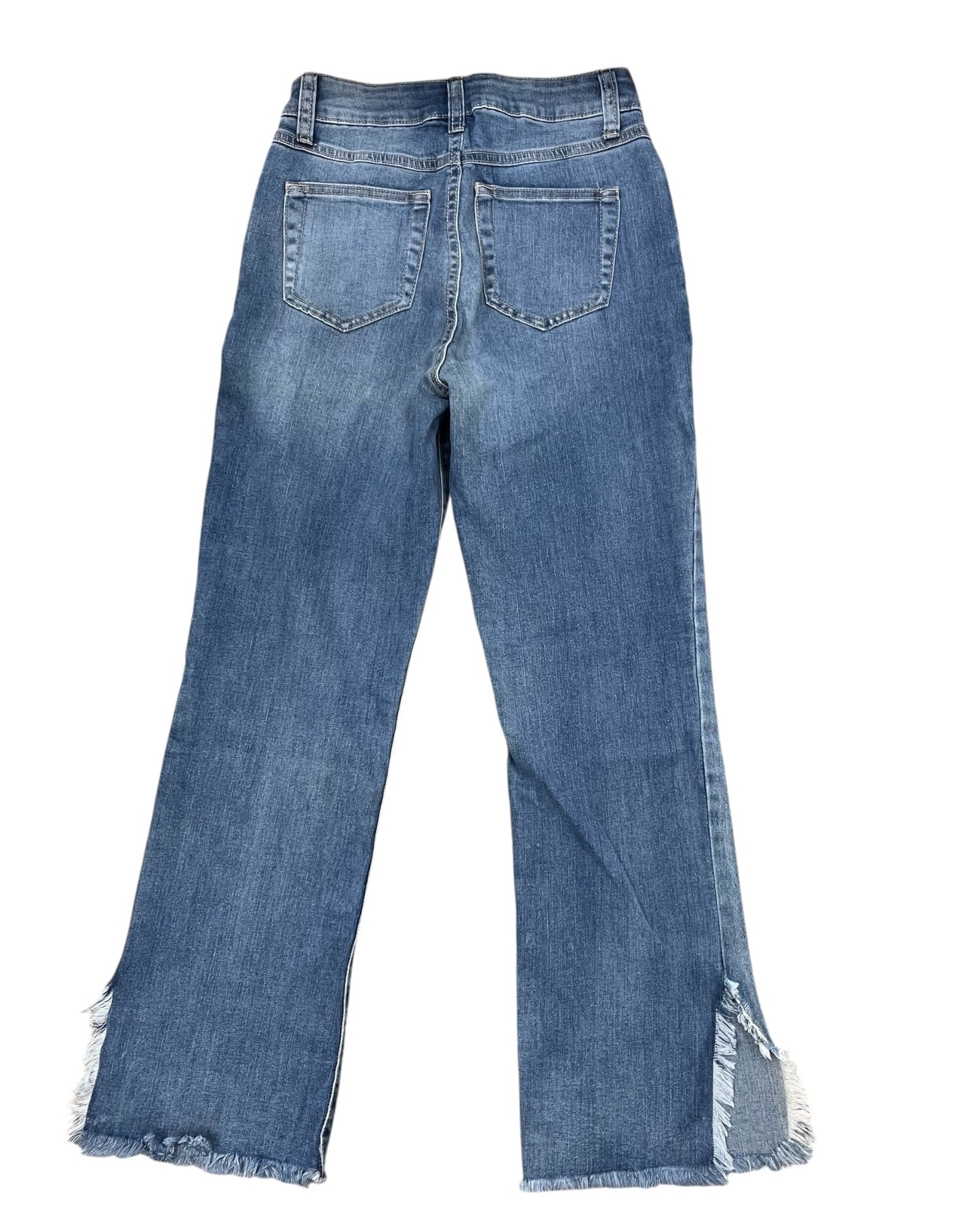 Jeans Flared By Rewash In Blue Denim, Size:2
