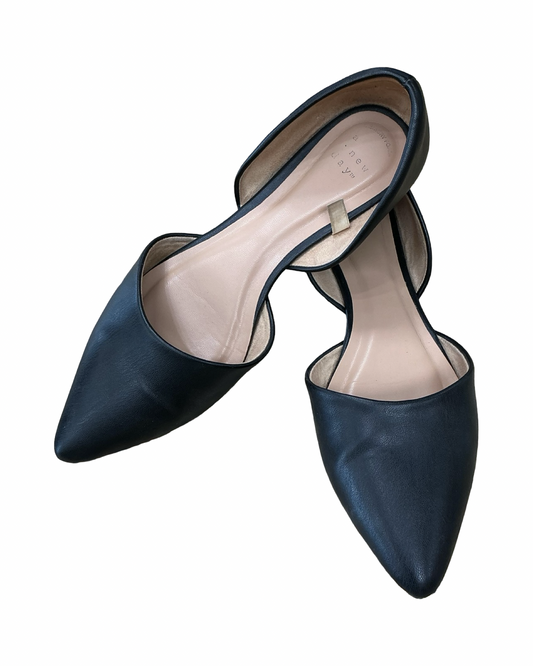 Shoes Flats By A New Day In Black, Size:9.5