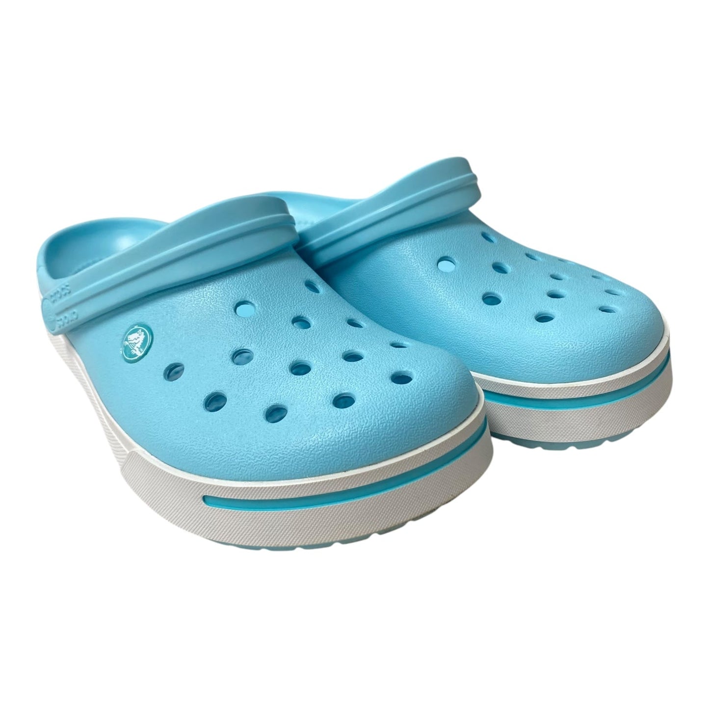 SHOES FLATS by CROCS In BLUE, Size: 8