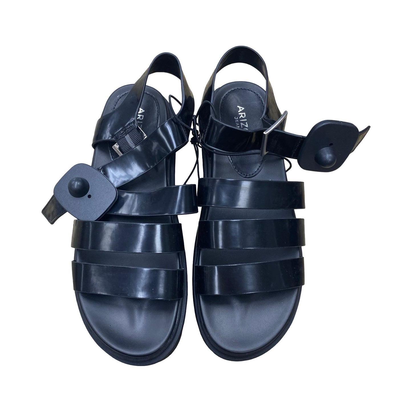 Sandals Heels Platform By Arizona In Black, Size:6.5