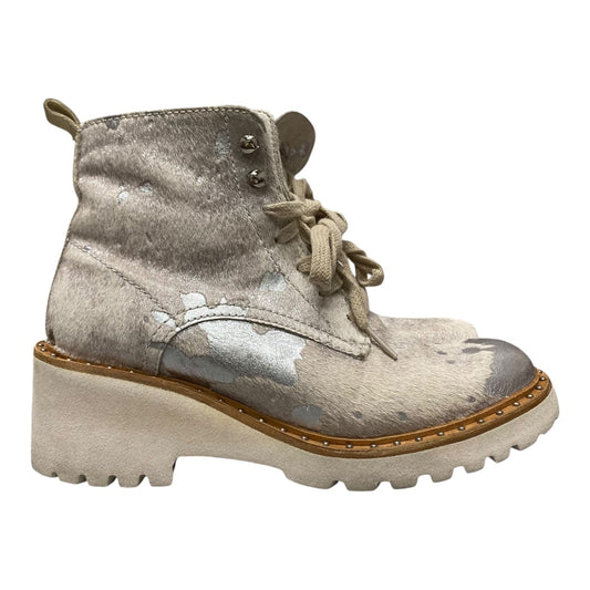 Boots Ankle Heels By Dolce Vita In Silver, Size:8