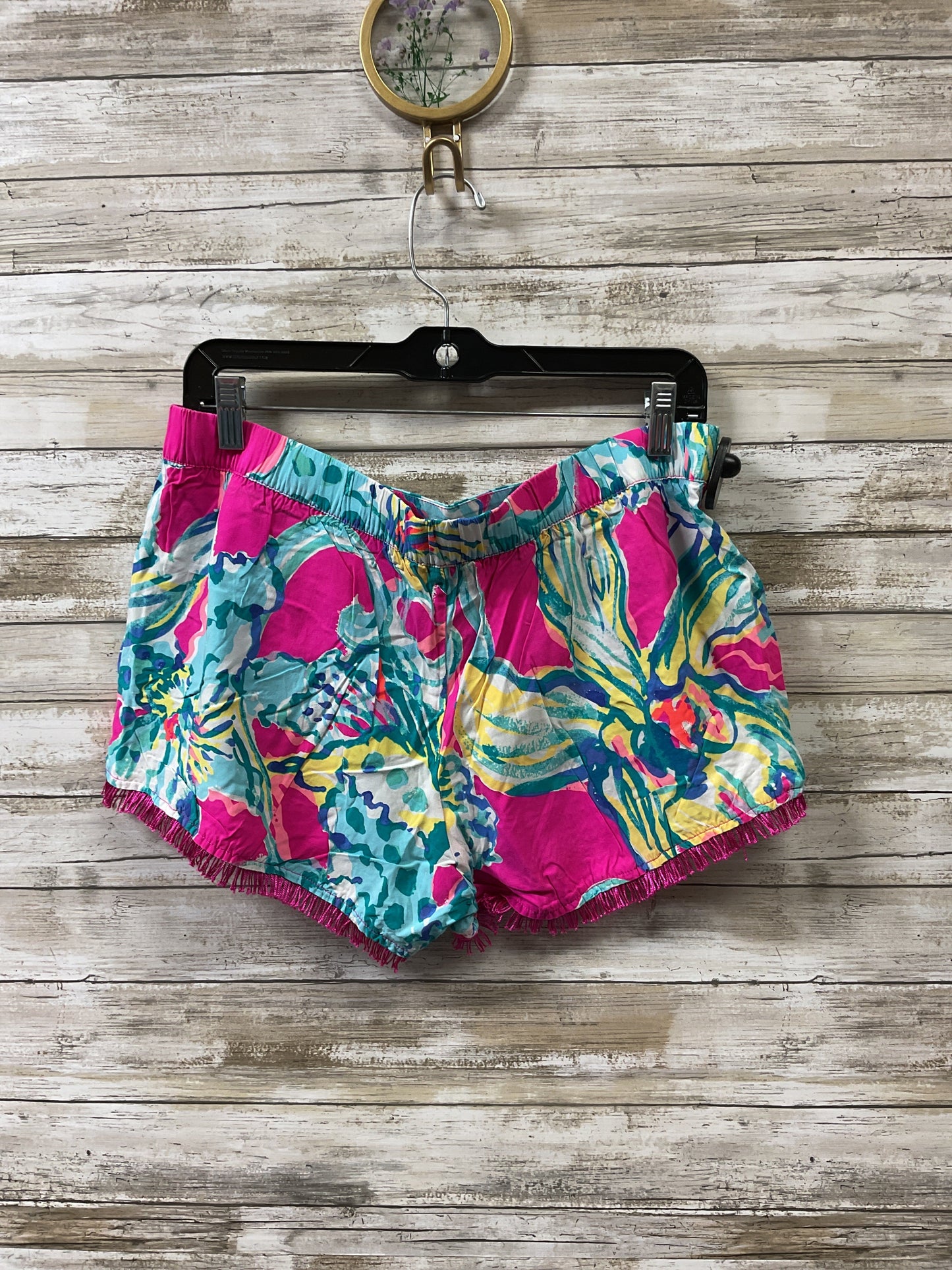 Shorts Designer By Lilly Pulitzer In Multi, Size:L