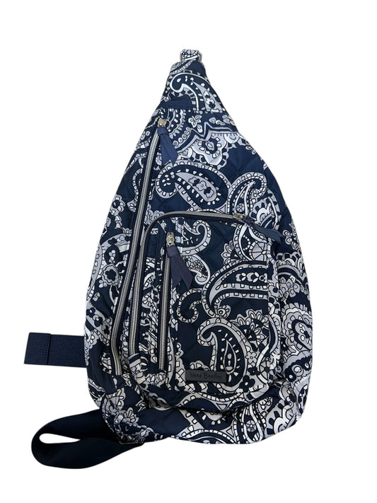 Backpack By Vera Bradley In Navy, Size:Medium