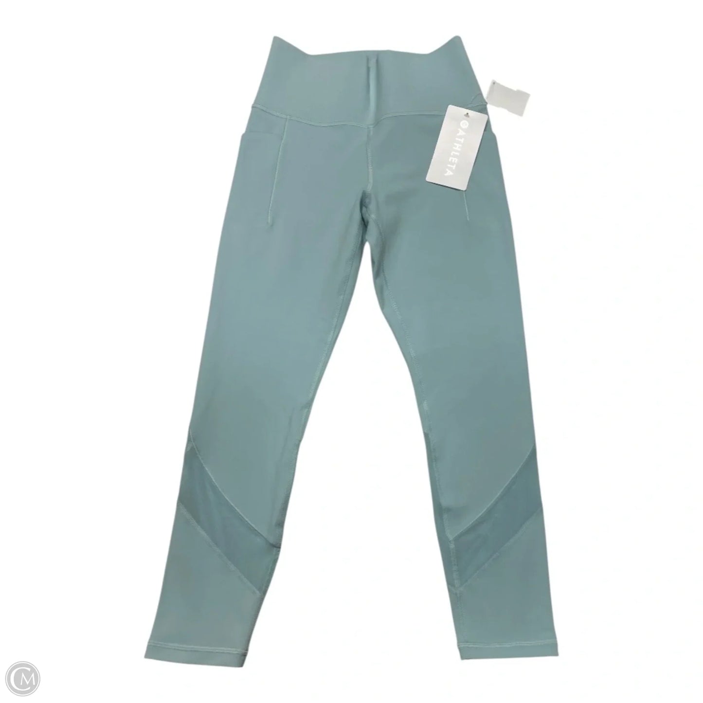 Athletic Leggings By Athleta In Green, Size: S