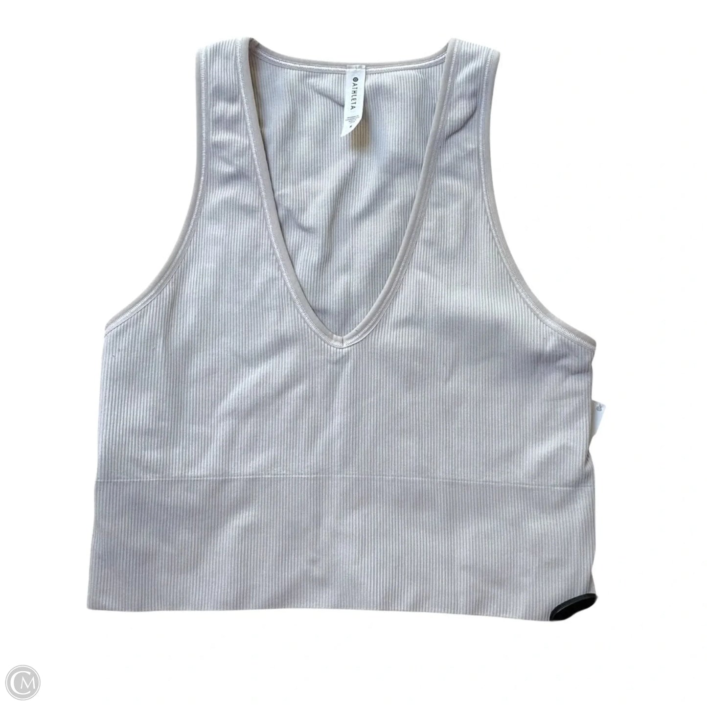 Athletic Tank Top By Athleta In Cream, Size: S