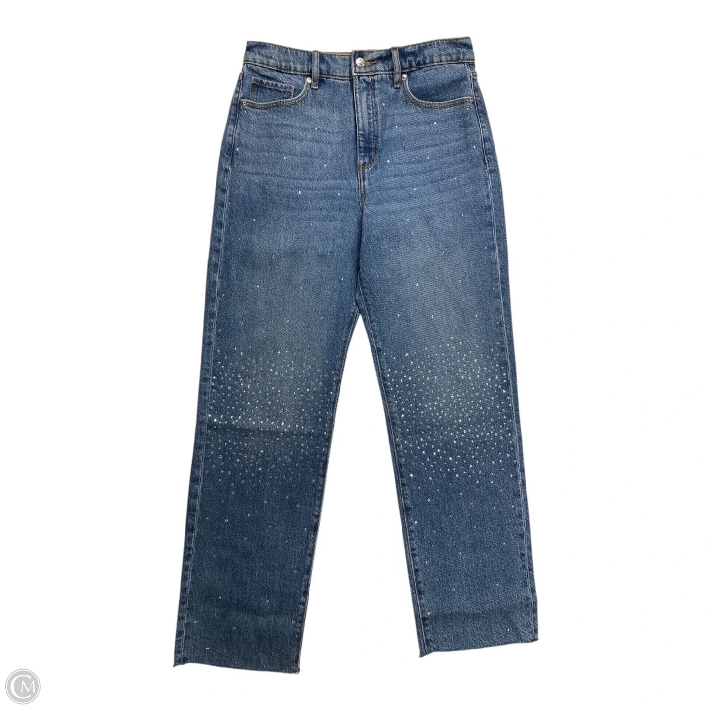 Jeans Wide Leg By Loft In Blue Denim, Size: 6