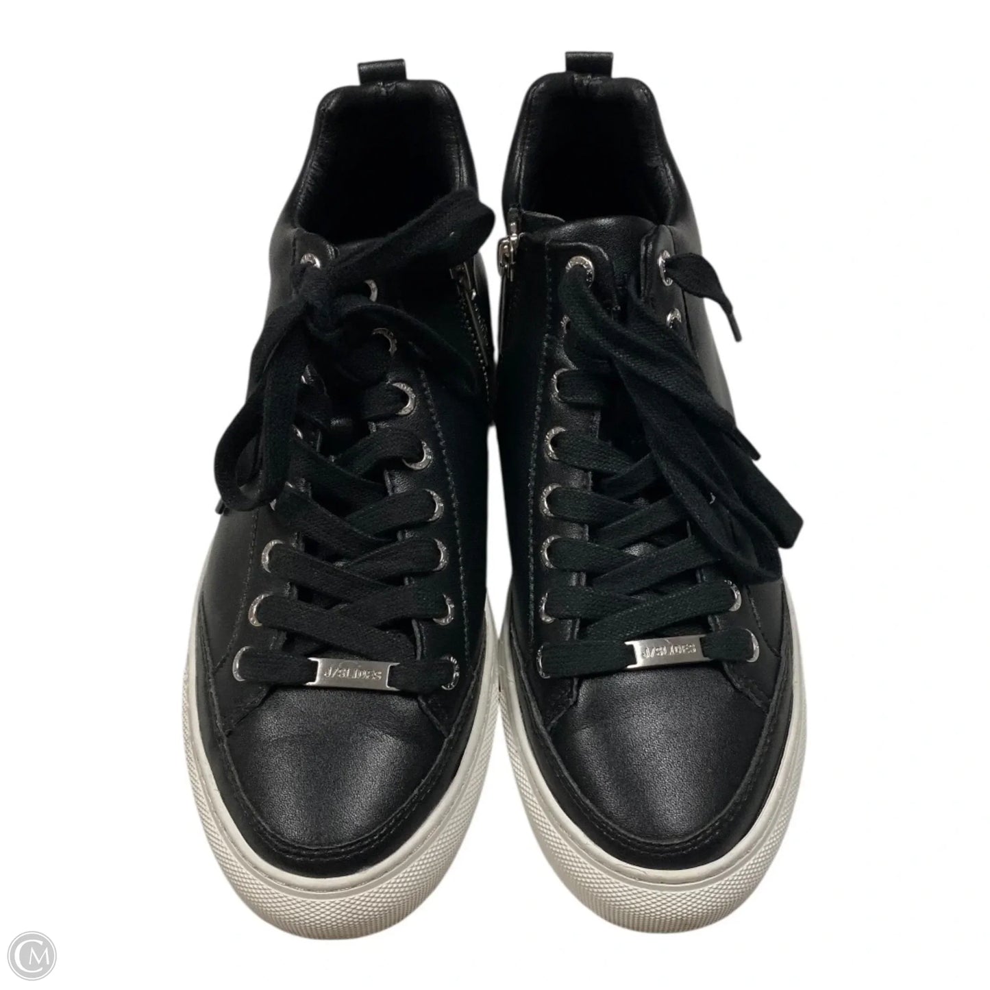 Shoes Athletic By J Slides In Black, Size: 6.5