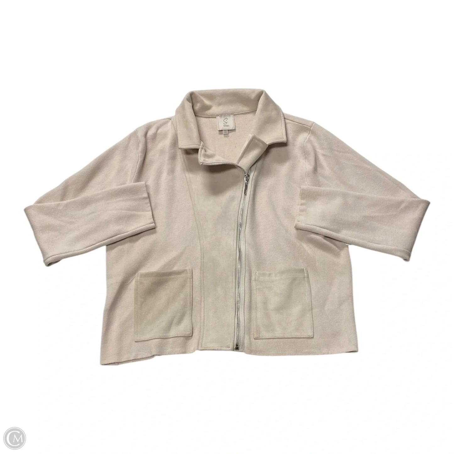 Blazer By Sioni In Tan, Size: Xl