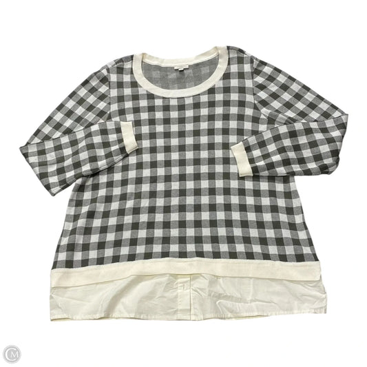 Sweater By Talbots In Multi-colored, Size: 2x