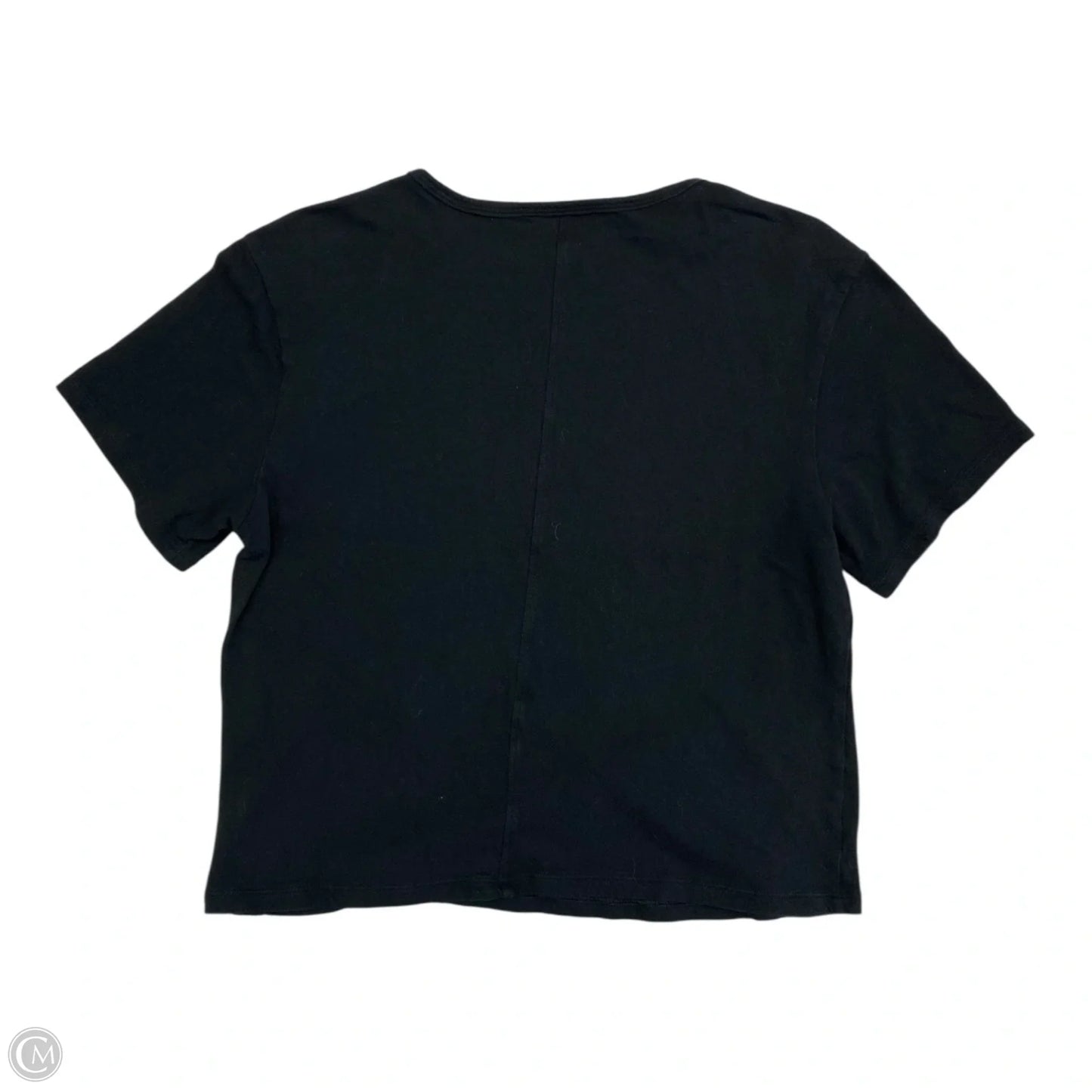 Athletic Top Short Sleeve By Athleta In Black, Size: S