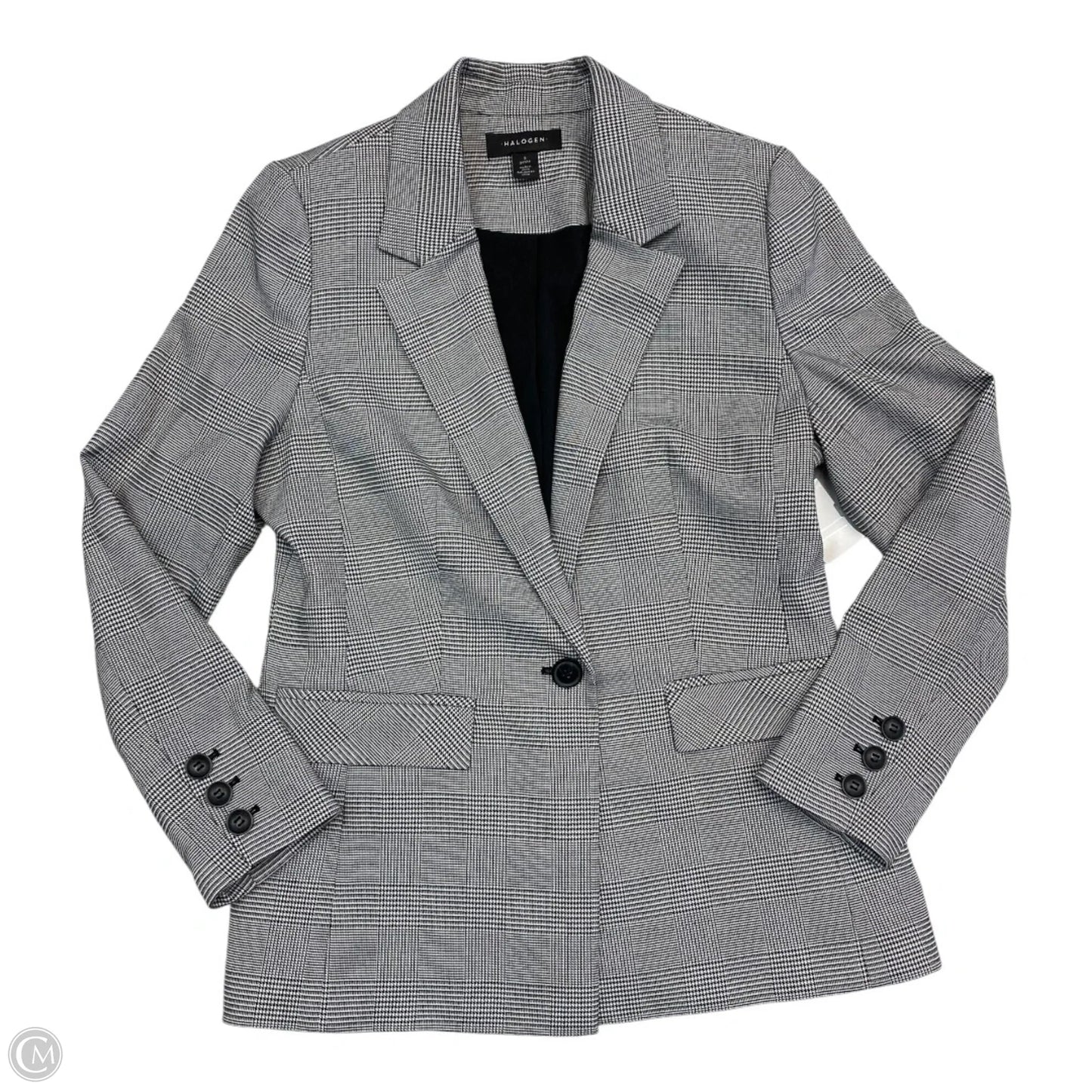 Blazer By Halogen In Black & White, Size: S