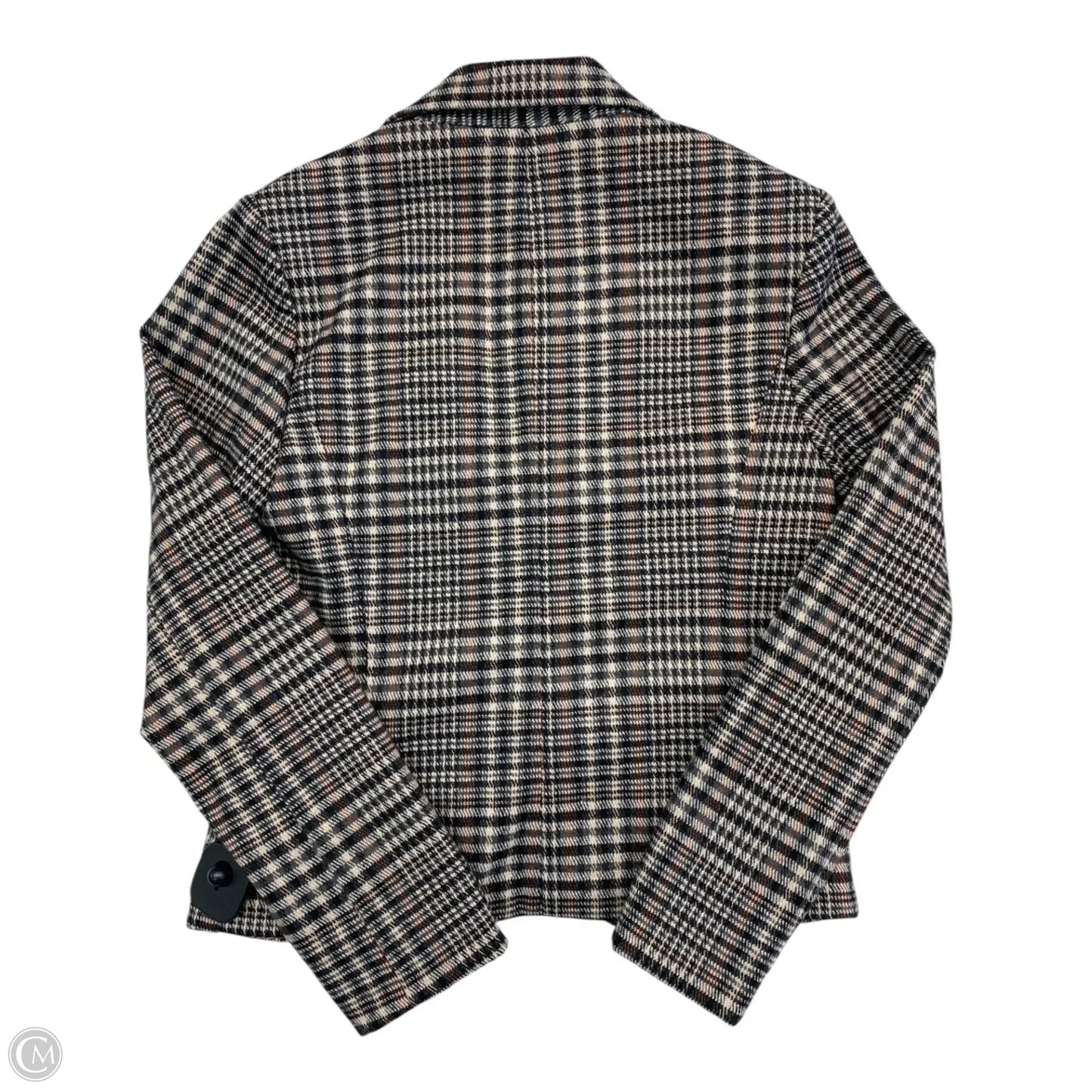 Blazer By Amanda + Chelsea In Plaid Pattern, Size: S