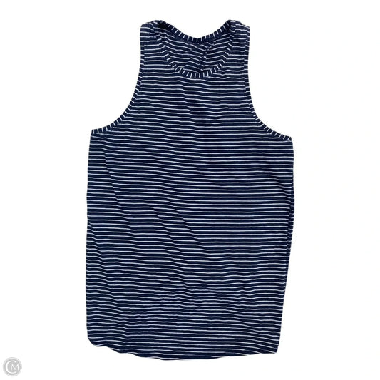 Athletic Tank Top By Lululemon In Striped Pattern, Size: 6