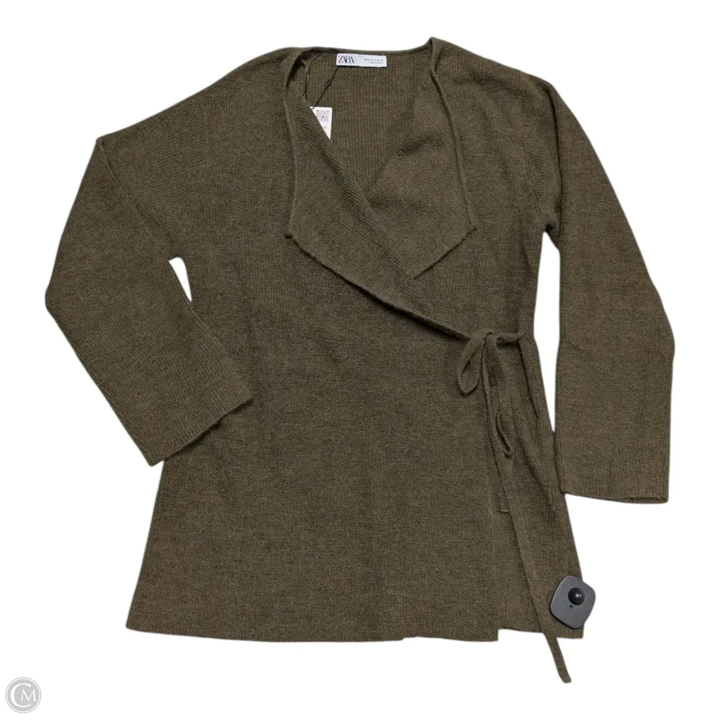 Sweater By Zara Women In Green, Size: M