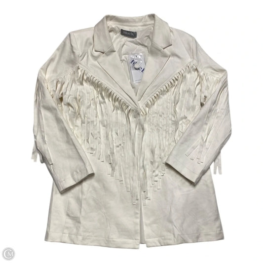 Blazer By Blue B In White, Size: L