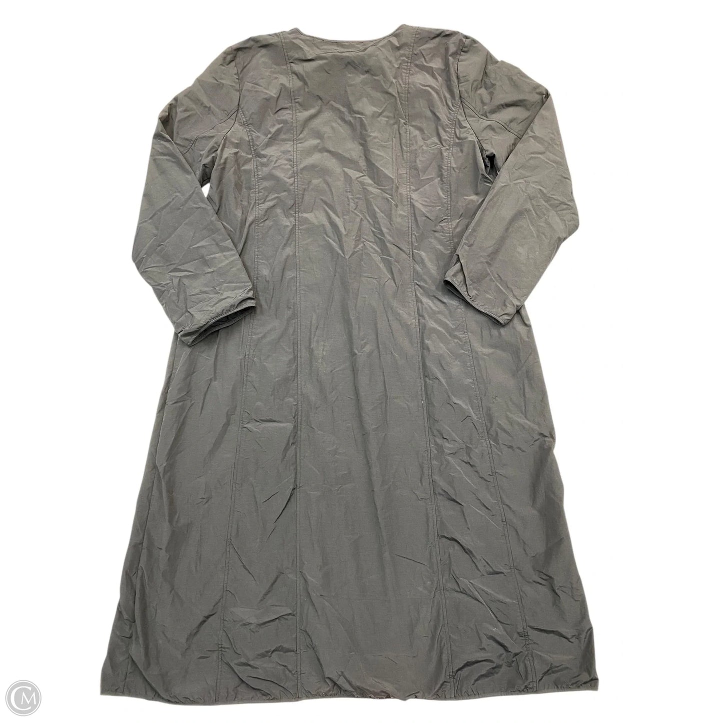 Jacket Designer By Eileen Fisher In Black, Size: Xl