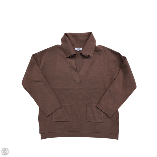 Sweater By 525 In Brown, Size: L