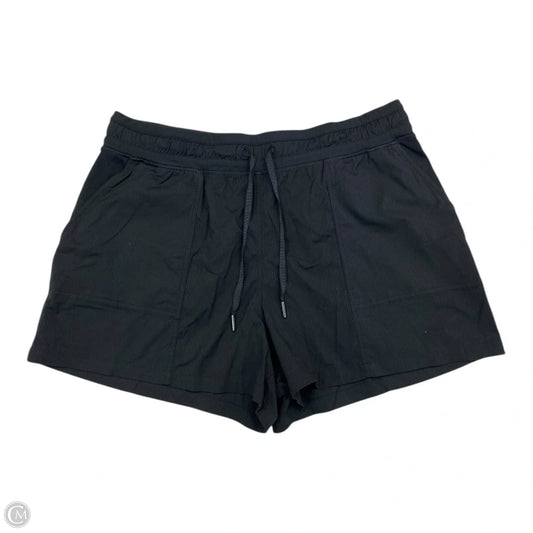 Athletic Shorts By Lululemon In Black, Size: 14