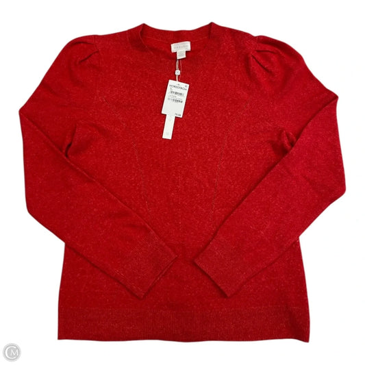 Sweater By Caslon In Red, Size: M