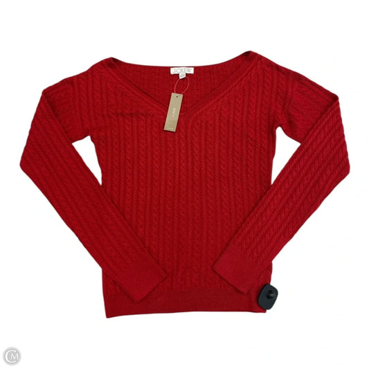 Sweater By J. Crew In Red, Size: S