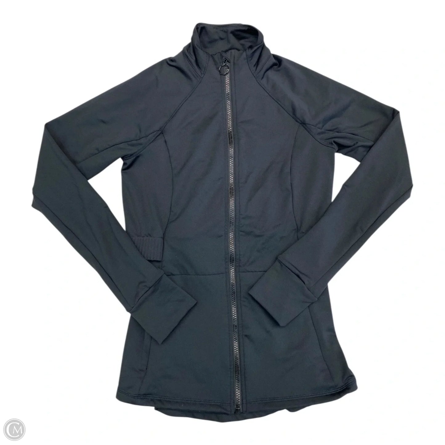 Athletic Jacket By Fabletics In Black, Size: S