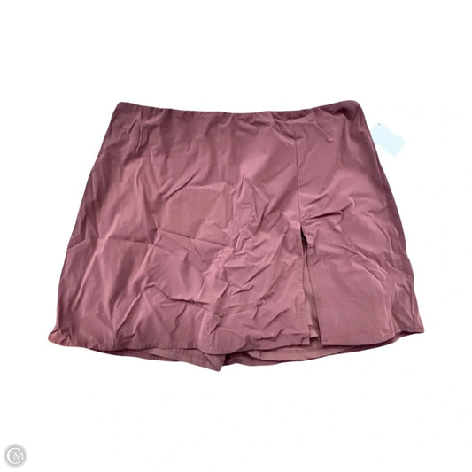 Athletic Skort By Senita In Brown, Size: M