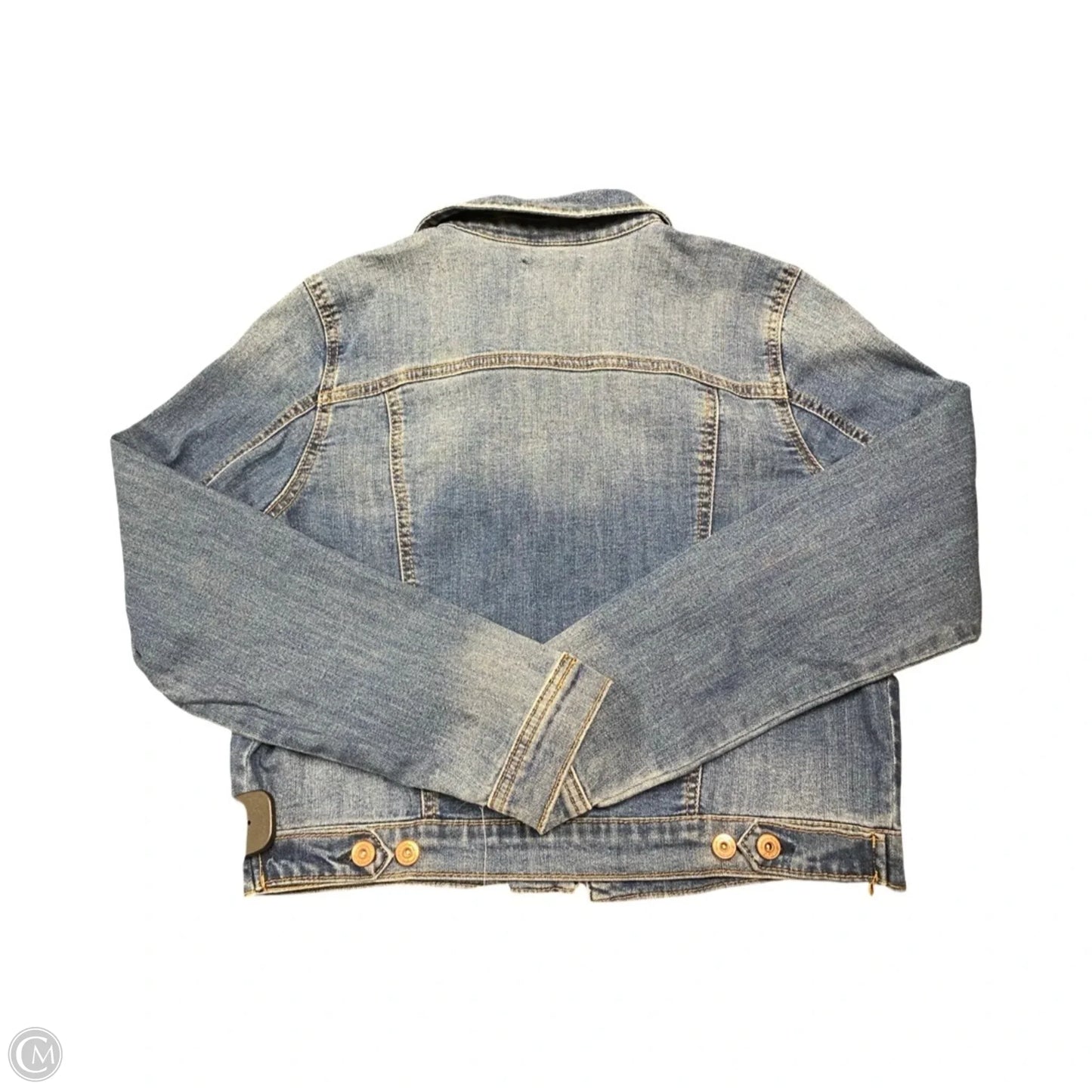 Jacket Denim By Inc In Blue Denim, Size: M