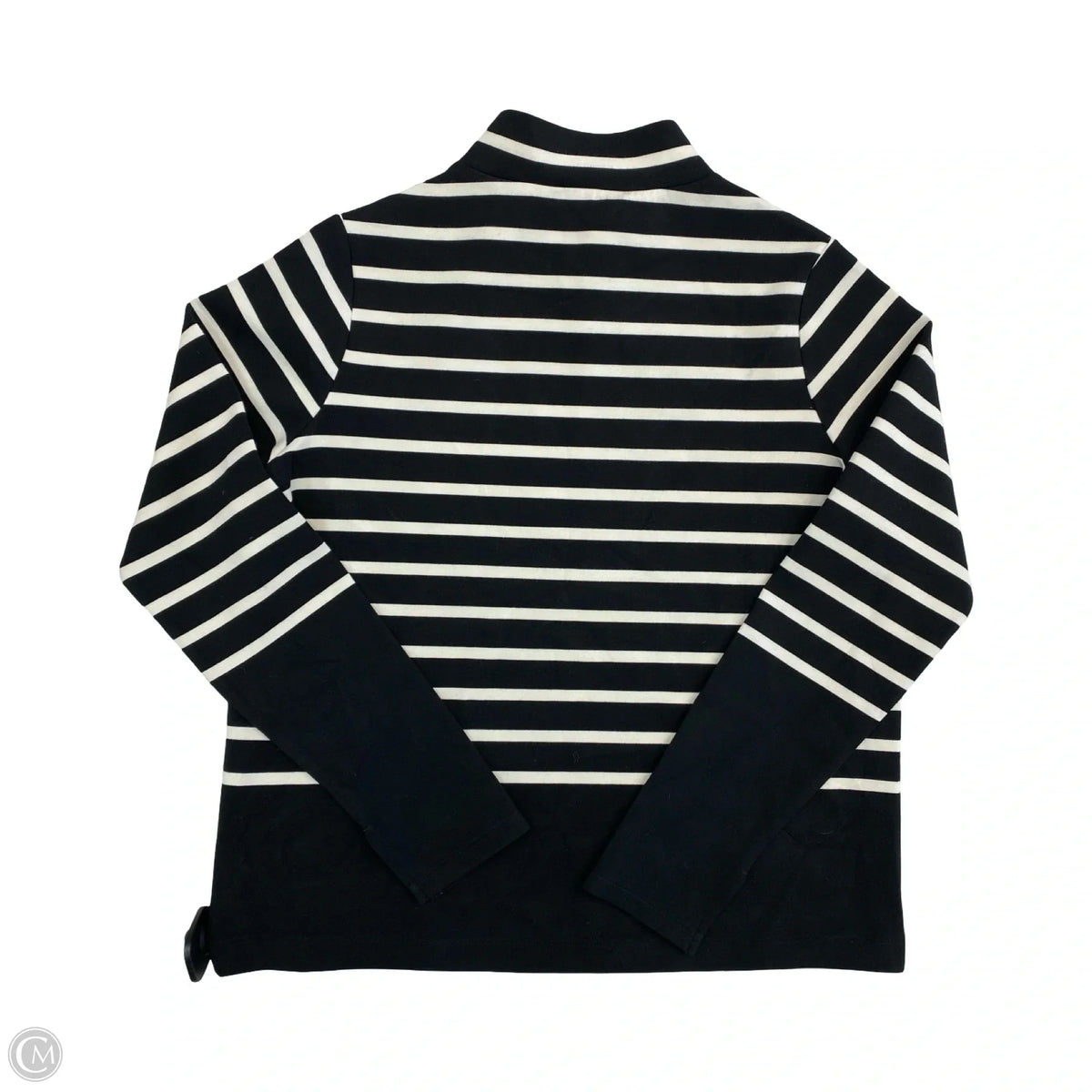 Top Long Sleeve By Spanx In Striped Pattern, Size: S