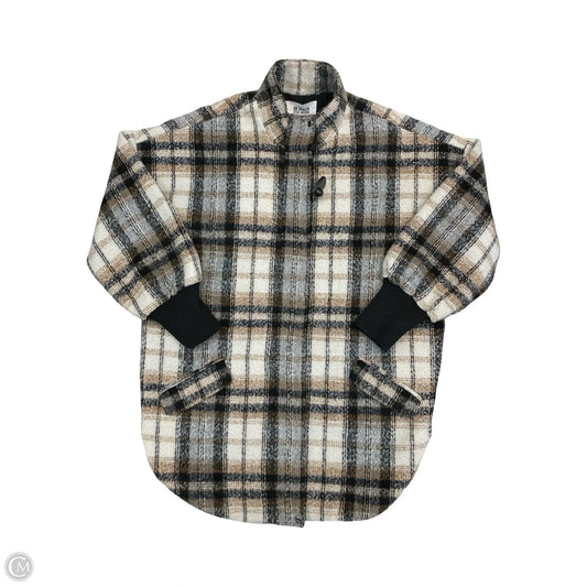 Jacket Other By Steve Madden In Plaid Pattern, Size: M