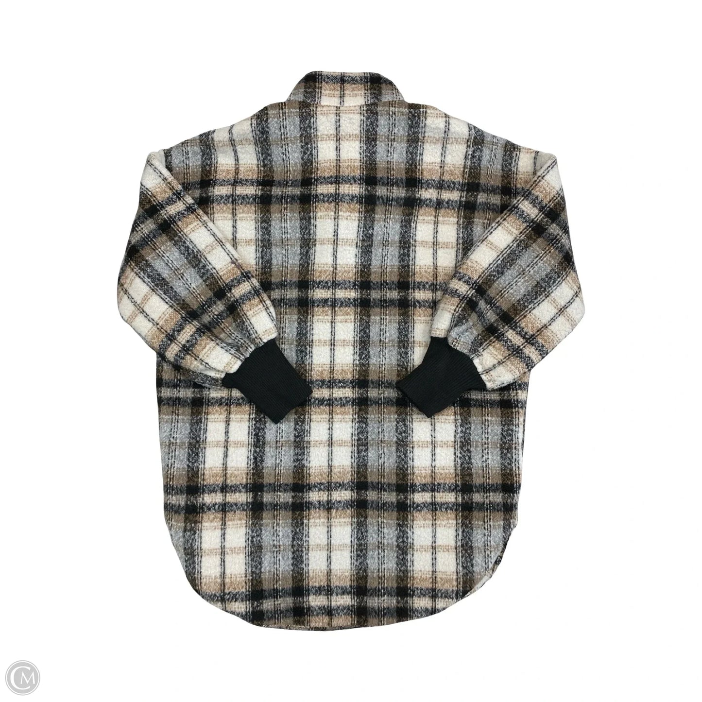 Jacket Other By Steve Madden In Plaid Pattern, Size: M