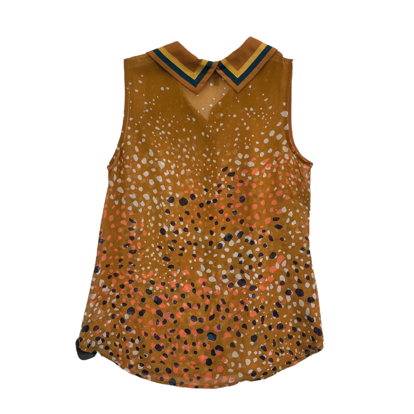 Top Sleeveless By Cabi In Multi-colored, Size: Xs