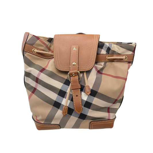 Backpack Luxury Designer Burberry, Size Medium