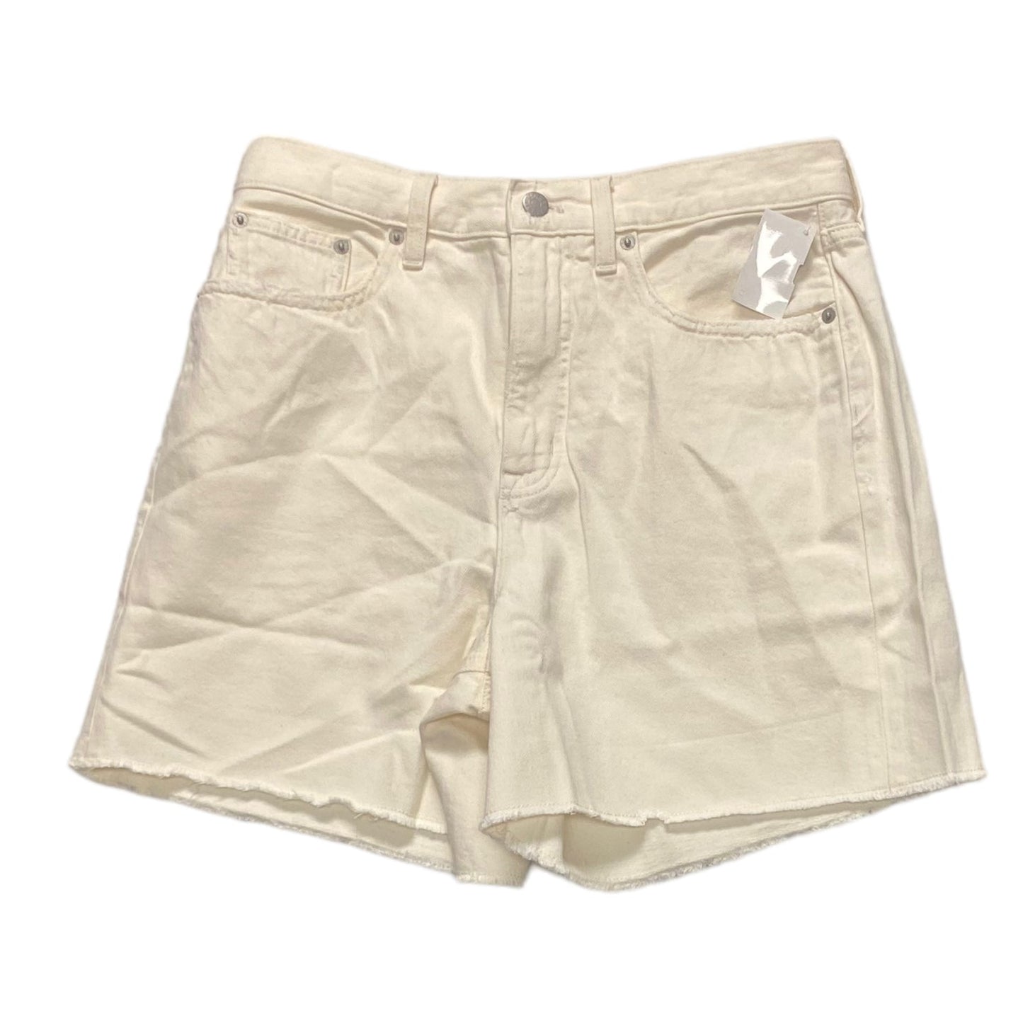 Cream Shorts J. Crew, Size 8