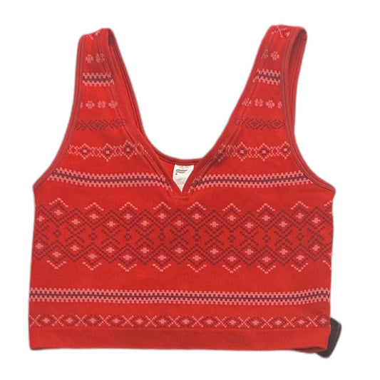 Red Athletic Bra Fabletics, Size L